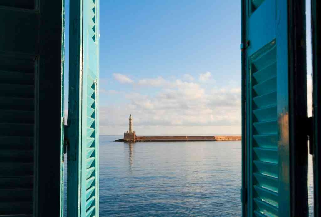 habour of Chania, Crete, Greece